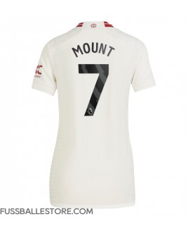 Günstige Manchester United Mason Mount #7 3rd trikot Damen 2023-24 Kurzarm